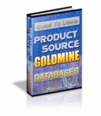 Product picture 18 Product Source Goldmine Databases 