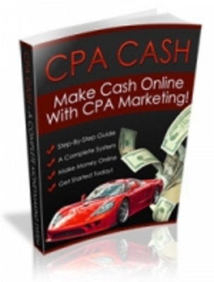 Product picture CPA Cash, cpa affiliate,internet marketing