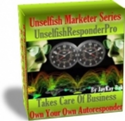 Product picture UnselfishResponderPro - Own Your Own Autoresponder 