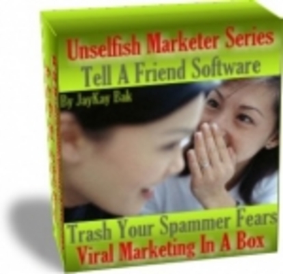 Product picture Tell A Friend - Viral Marketing In A Box 