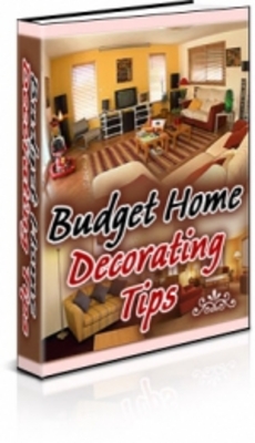 Product picture Budget Home Decorating Tips 
