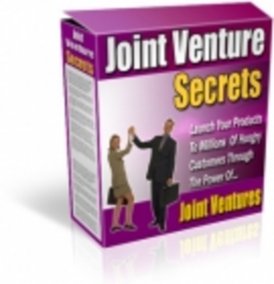 Product picture Joint Venture Secrets 