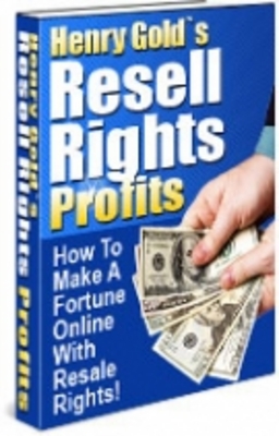 Product picture Resell Rights Profits 