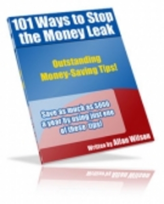 Product picture 101 Ways To Stop The Money Leak 