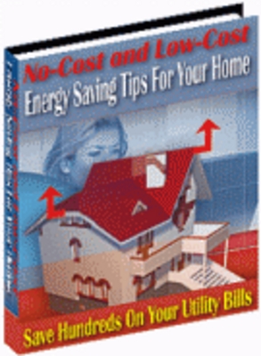 Product picture No-Cost & Low-Cost Energy Saving Tips For Your Home 