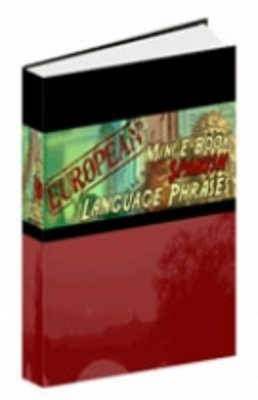 Product picture European Mini E-Book Spanish Language Phrases 