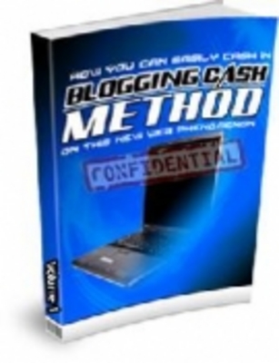 Product picture Blogging Cash Method 