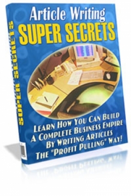 Product picture Article Writing Super Secrets 