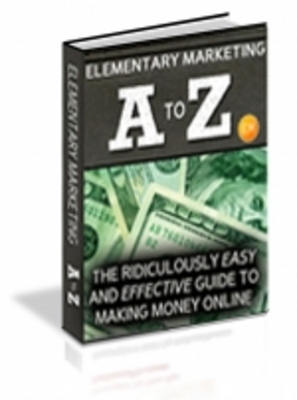 Product picture Elementary Marketing A to Z 