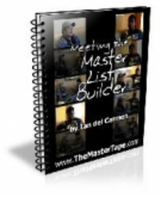 Product picture Meeting The Master List Builder 