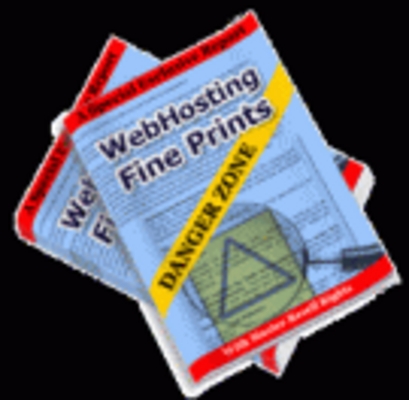 Product picture Web Hosting Fine Prints Danger Zone
